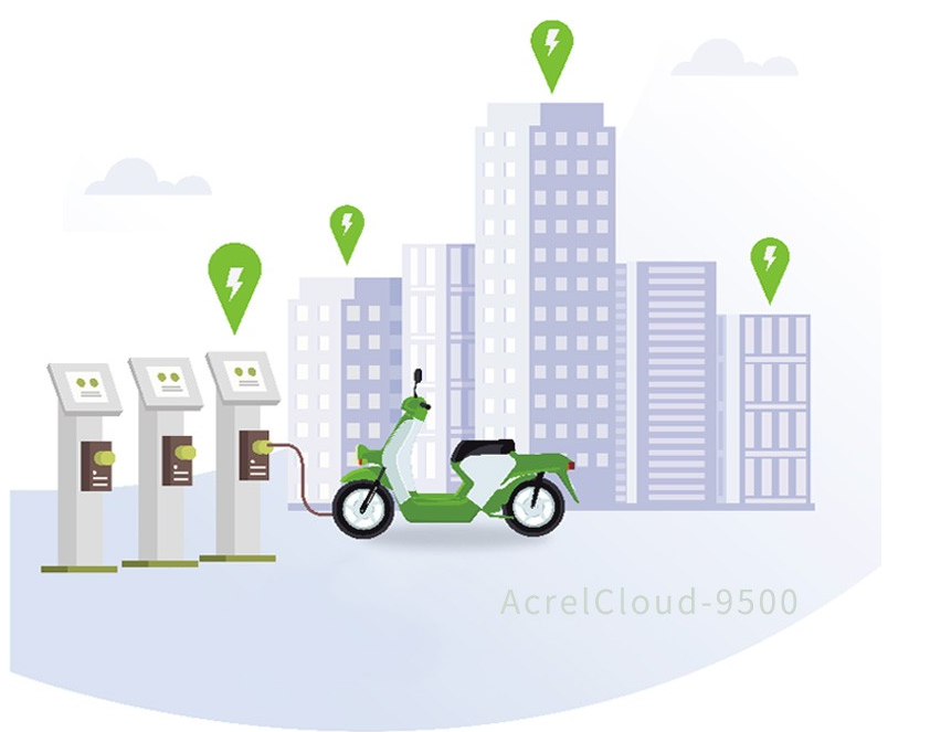 Acrelcloud-9500電瓶車充電樁收費平臺