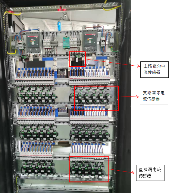 霍爾電流傳感器在直流列頭柜的應用